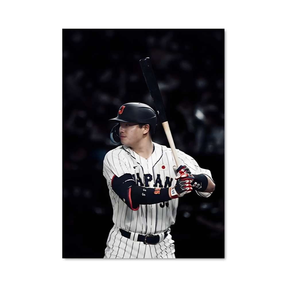 Poster Munetaka de murakami – affiche Baseball